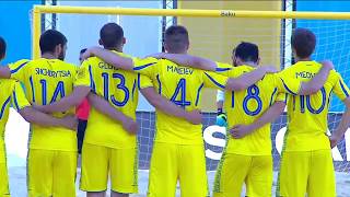 Пляжний футбол. Євроліга-2018. Україна 2:2 (4-3 пен.) Італія, репортаж з Баку