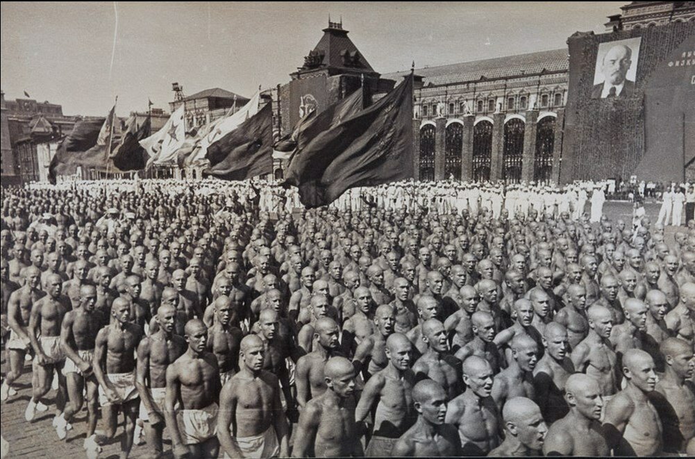 1935. Спортивный парад на Красной площади