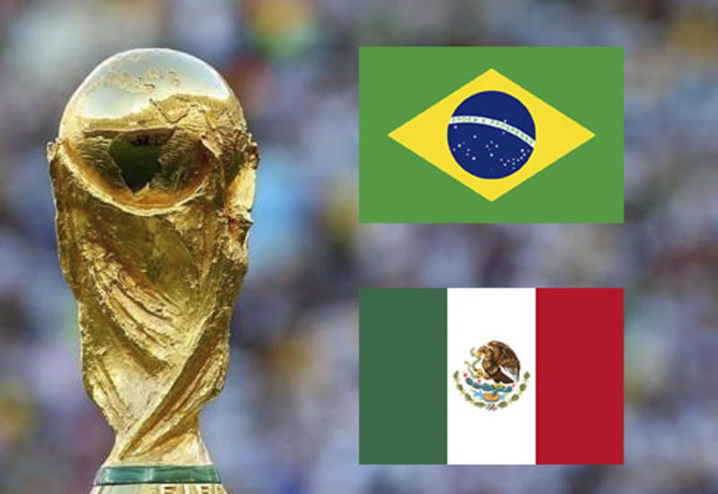Названы стартовые составы сборных Бразилии и Мексики на матч 1/8 финала ЧМ-2018