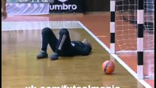 Розыгрыш штрафного - футзал мини-футбол futsal skills goal tricks