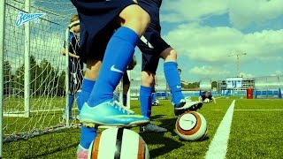 «Академия футбола»: урок №10. Финт «Эластико»