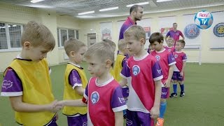Матч. Artem vs Maksim. PROFI. Футбол для дошкольников. Дети.