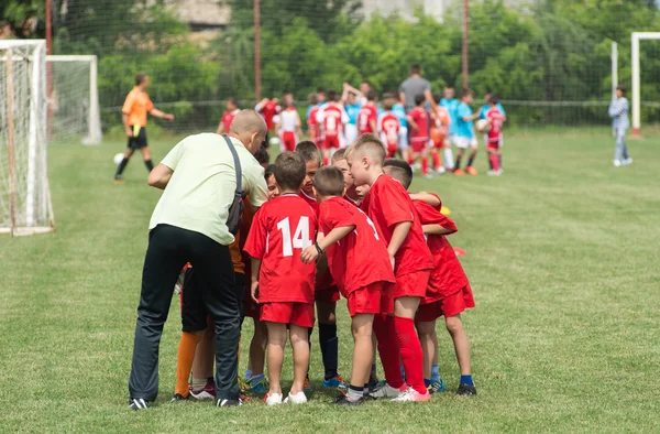 Команда футбола детей Стоковое Фото