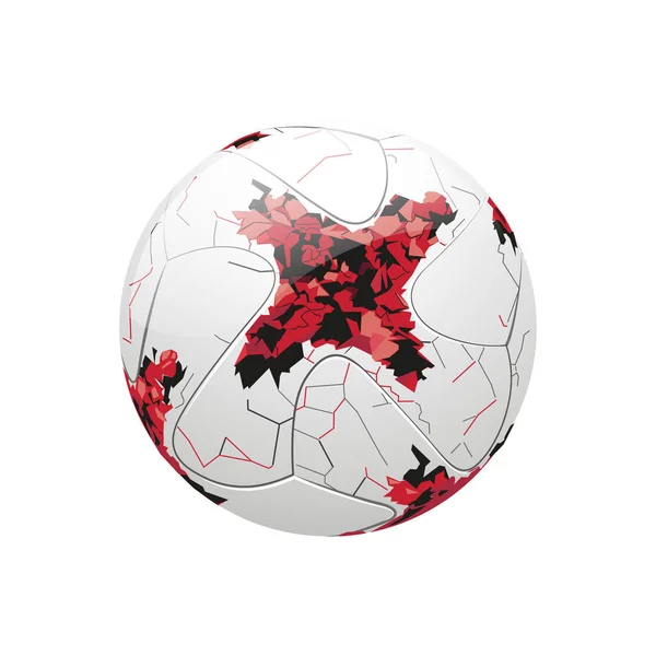 Футбольный мяч чемпионата мира 2018 года Лицензионные Стоковые Иллюстрации
